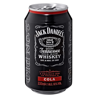 Jack Daniels & Cola 0,33